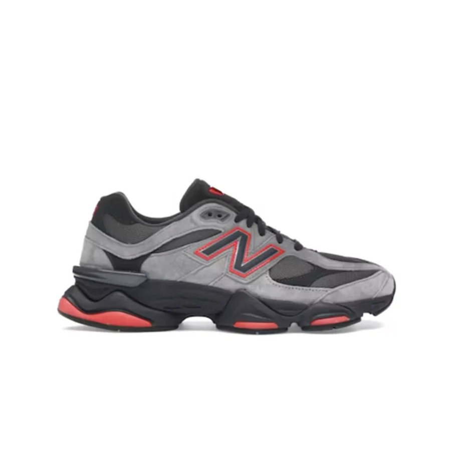 New Balance 9060 Grey Black Red
